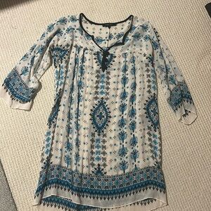 Nanette Lepore silk crepe tunic